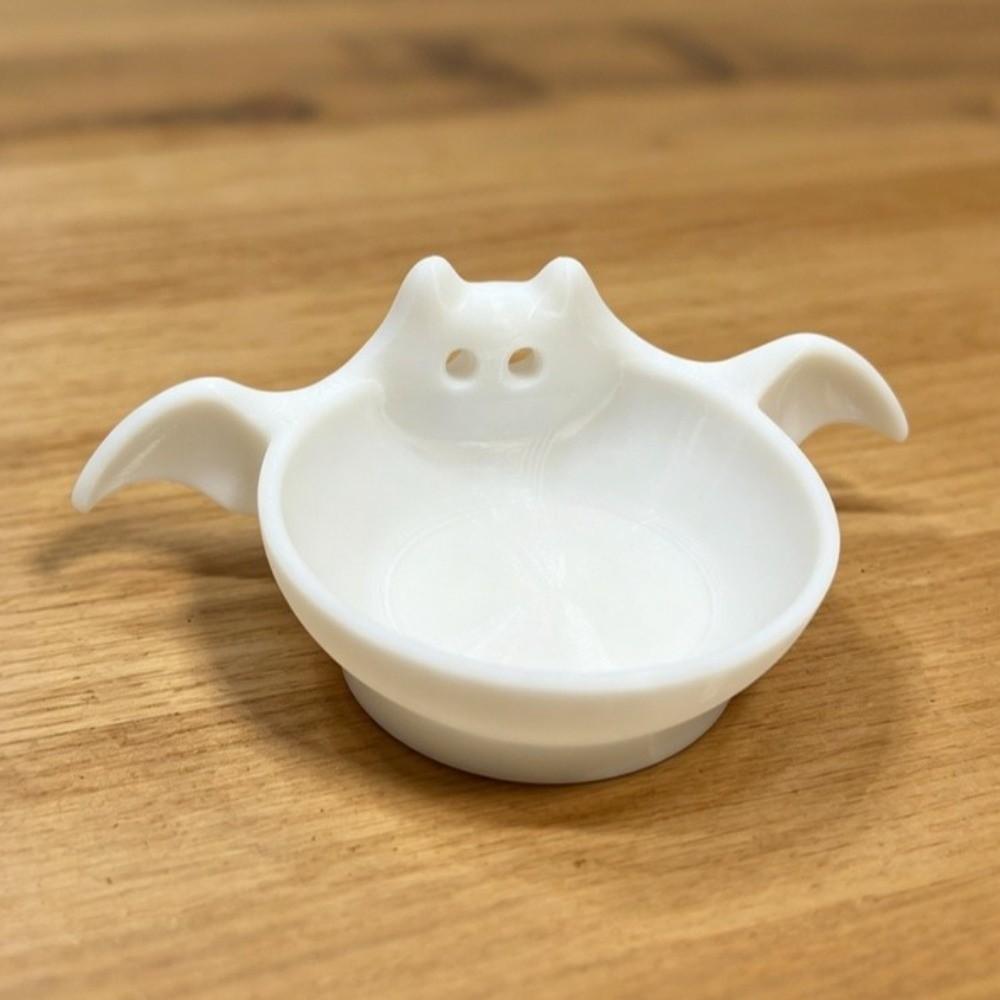 3D Printed Ghost Bat Desktop Decor Tray Cute Desktop Candy Bowl  Entryway Table