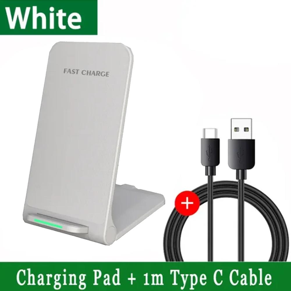 100W Fast Wireless Charger Station For iPhone 15 14 13 12 11 Pro Max 11 Phone Stand Charging Charger for Samsung Xiaomi Foldable