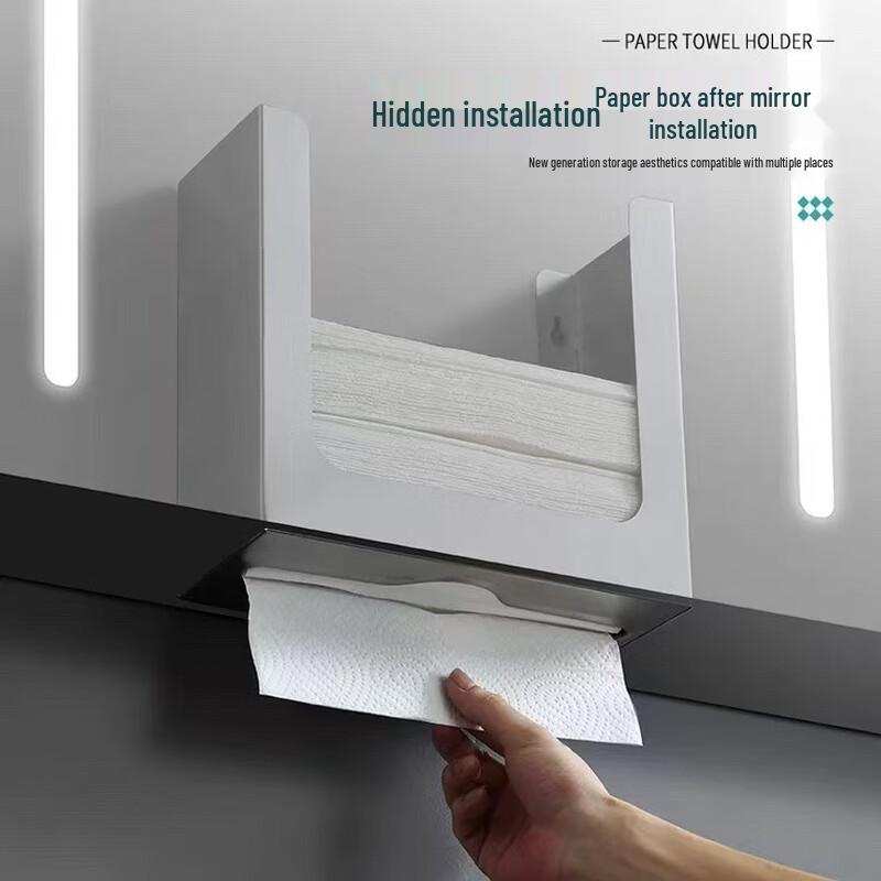 

OLOEY Automatic Soap Dispenser & Tissue Box for Mirror Cabinets