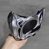 Role Playing Mask Accessories Anime Game Mortal Kombat Sub Zero Role Playing Mask Adult Male Fiberglass Mask Props Halloween Set