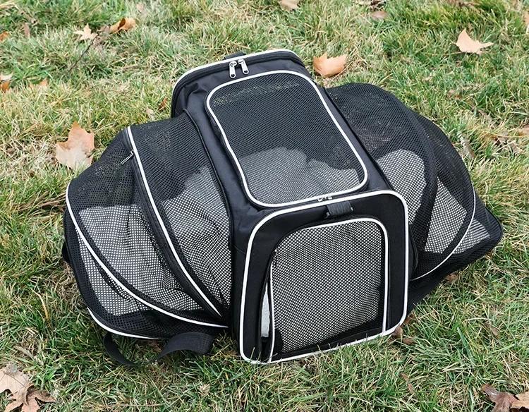 Cat Bags Going Out Portable Portable Pet Bag Foldable Expansion Pet Backpack Breathable Cat Backpacks