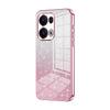 Applicable to OPPO Reno15Pro electroplated glitter mobile phone case Reno14Pro transparent Reno13 protective case