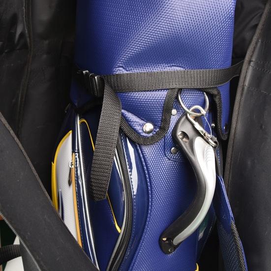 Golfová cestovní taška s kolečky 900D Heavy Duty přenosný cestovní obal na golfovou hůl pro letecké společnosti Skládací golfové cestovní pouzdro s měkkými stranami