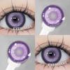 Eyeshare 2Pcs Red Contact Lenses 14.5mm Contact Lenses Big Doll Eye Color Iris For Eyes Natural Cosmetics Annual Contacts