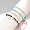 Vnox Mehrschichtige Kleine Samenperlen Armband, Handgeflochtene Farbige Ketten, Böhmischer Schmuck Wasserdicht