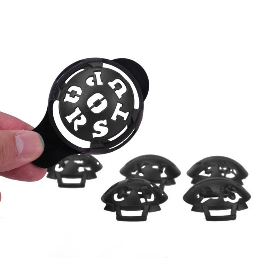 6pcs Ball Lines Marker Letters Pattern Drawing Tool Template Liner for Games  Acessory with Four