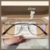 Oversized Ladies Myopia Glasses Anti Blue Light Blocking Men's Computer Minus Eyeglasses Diopter 0 To -4.0 Near Sight Eyewear