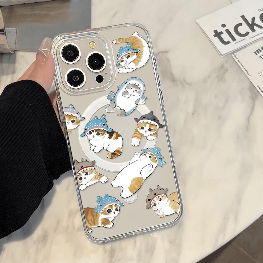 Magnetiskt telefonfodral för iPhone 11 12 13 iPhone 13 14 15 Pro 15 16 Pro Max Samsung A15 A16 A25 A26 A55 A56 S25 S24 S22 S23 Ultra S25 Edge