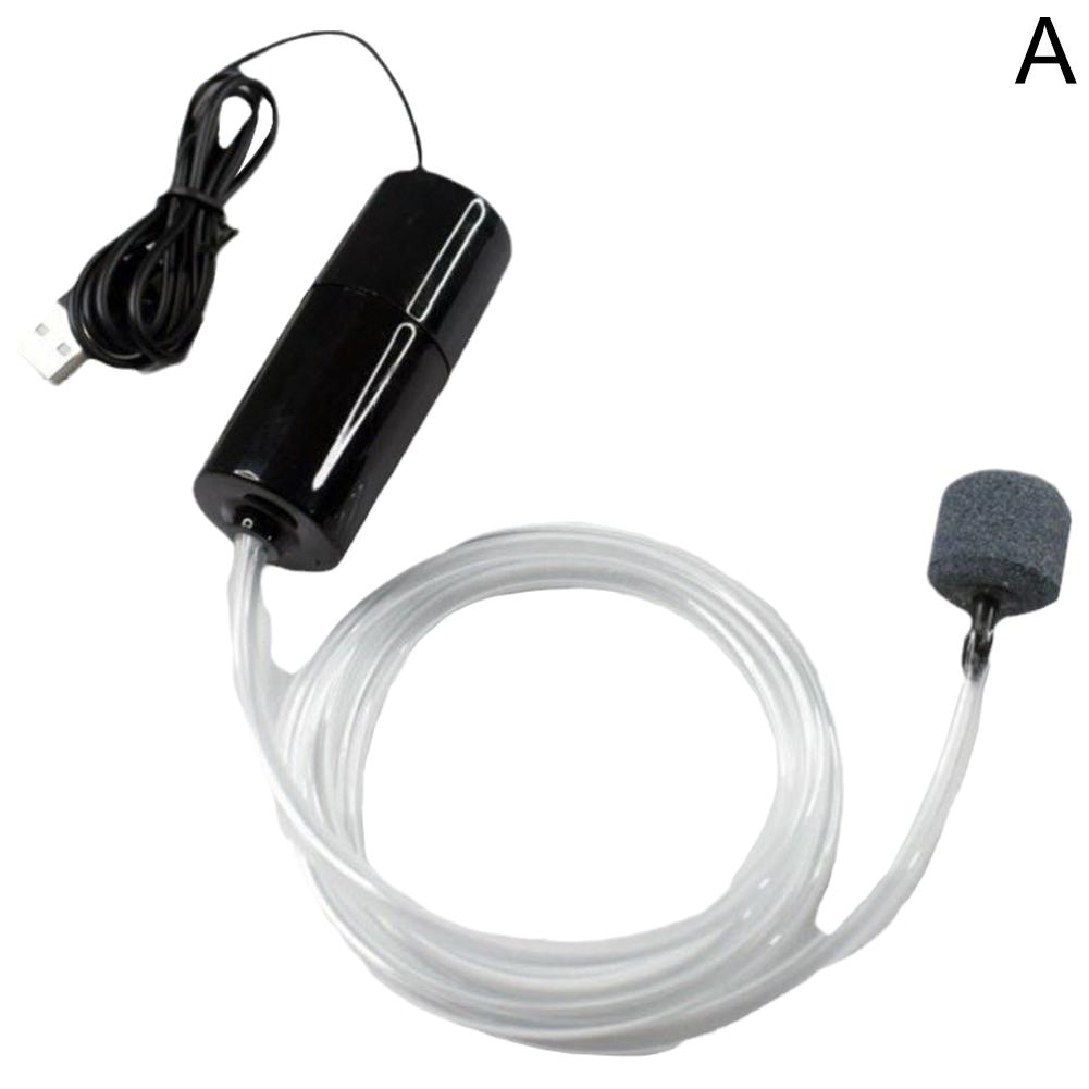 Aquarium Air Pump Fish Tank Mini Air Compressor USB Silent Aquarium Portable Mini Oxygenator Oxygen Aerator Aquarium Accessories