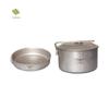 High Quality & Best Price Pots Set Cookware Set Cooking Outdoor Titanium Metal Bowl Saucer