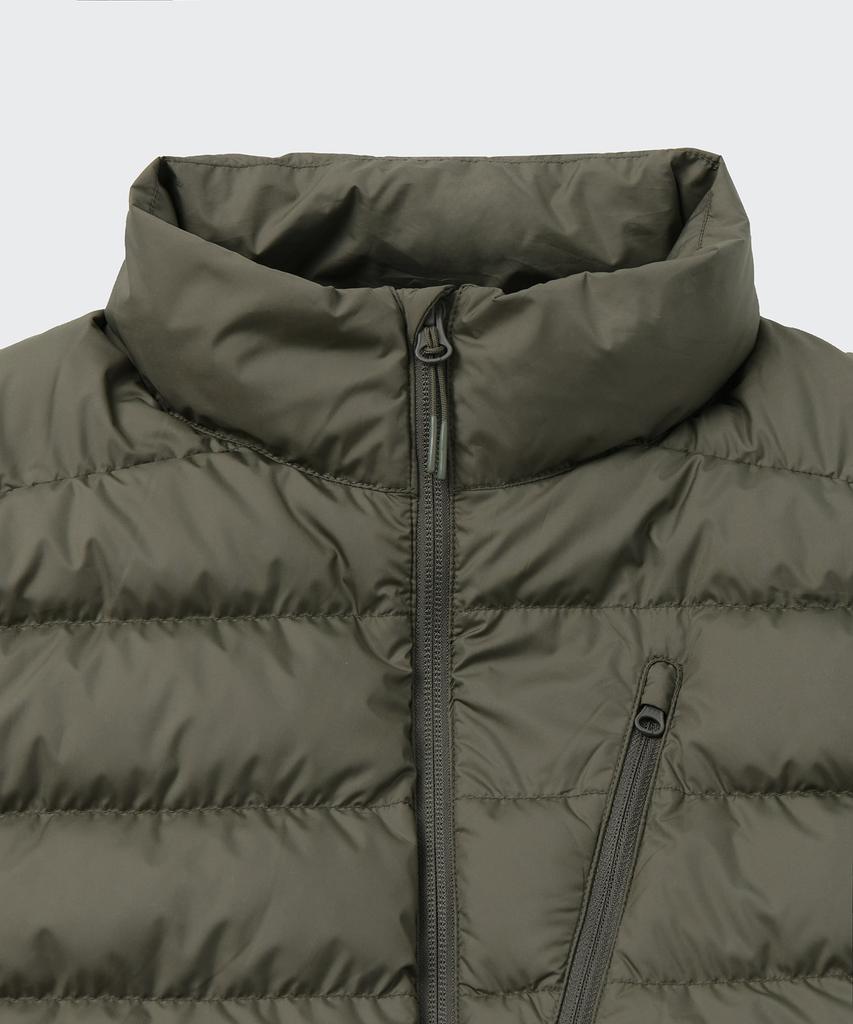 Musinsa Standard [City Leisure] High-Neck Light Down Vest [Khaki]