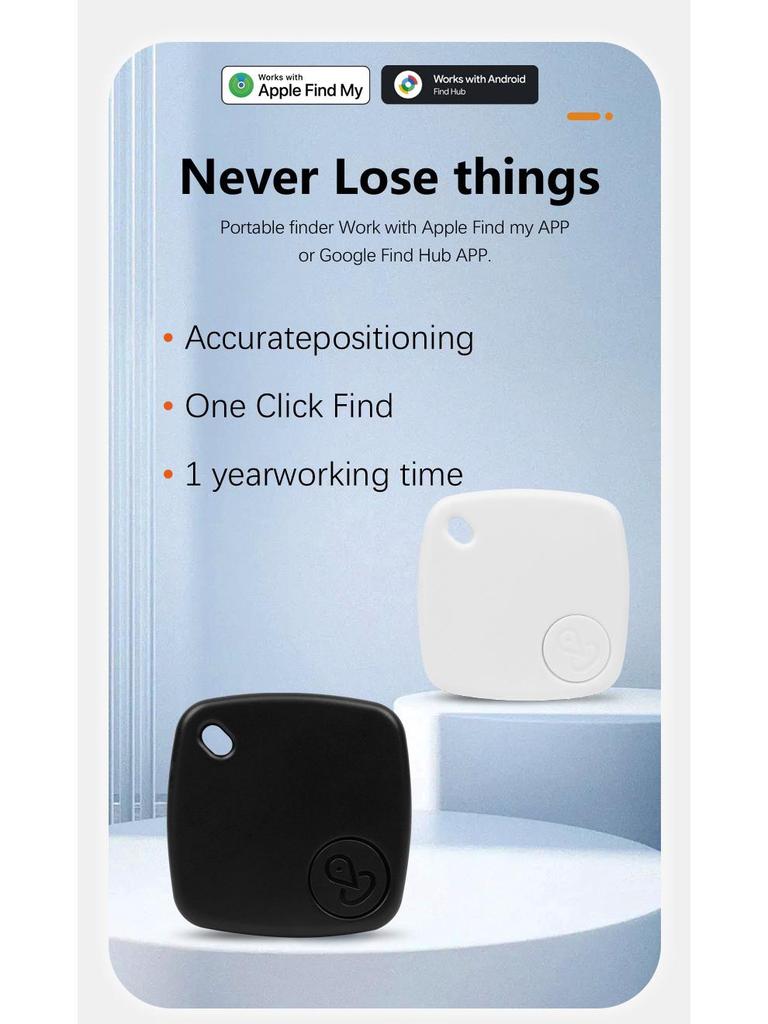 Applicable Google Anti-Lost Device: Fingmy Android AirTag Locator for Travel Essentials