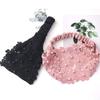 Non-slip Pearl Headband Hollow Hair Hoop Elegant Wide Hair Bands  Hair Accessories