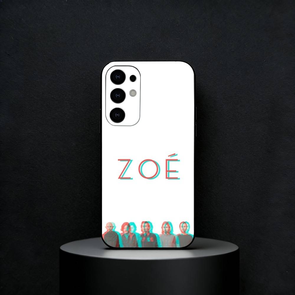 Z-ZOE B-Band Phone Case For Samsung S25,S24,S23,S22,S21,S20,Ultra,Plus,FE Black Soft Cover Samsung S25