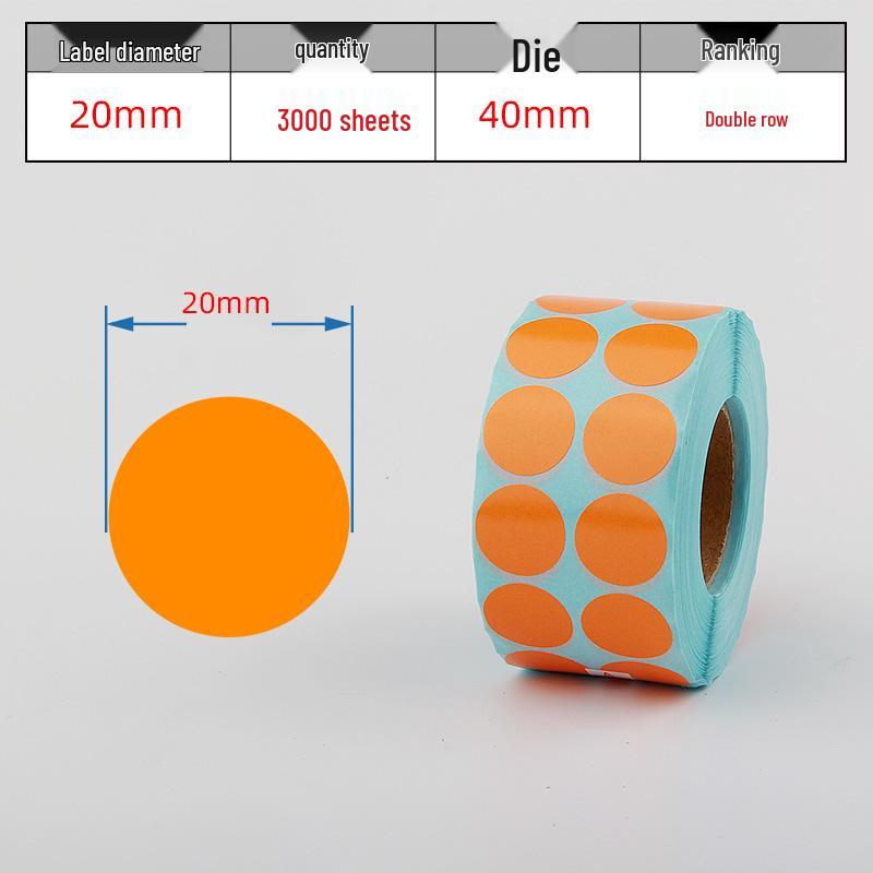 Waterproof Adhesive Thermal Barcode Stickers - Various Sizes