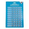 40PCS Button Cell Batteries Coin Cell Battery for Toy, Keys Watch Battery