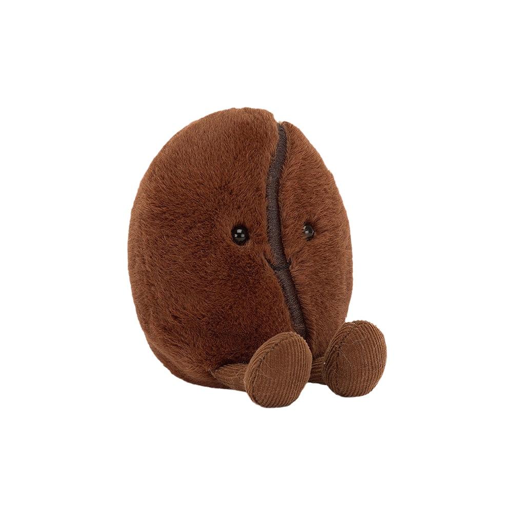 

JELLYCAT Gourmet Series Coffee Bean Fun Doll Plush Doll 13cm Tall Box Not Included кофейный