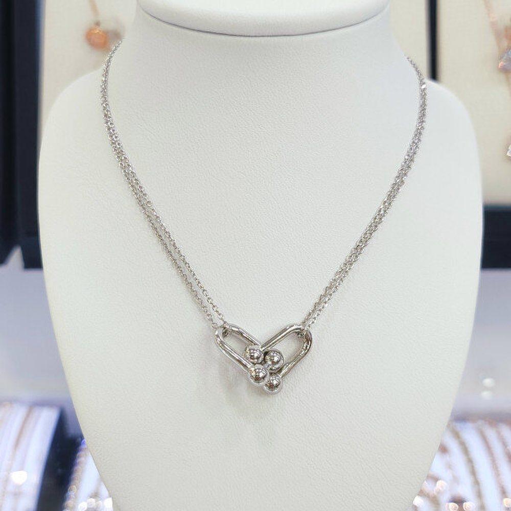 Sterling Silver (92.5) Clip-on Necklace