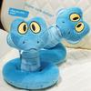 Plush Animal Kingdom Zootopia Gary Blue Snake Toy For Kids And Gifts