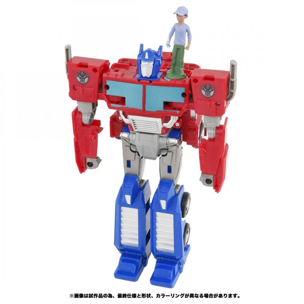 Transformers Transformers Earth Spark Esc 01 Spin Changer Optimus Prime   Lobby