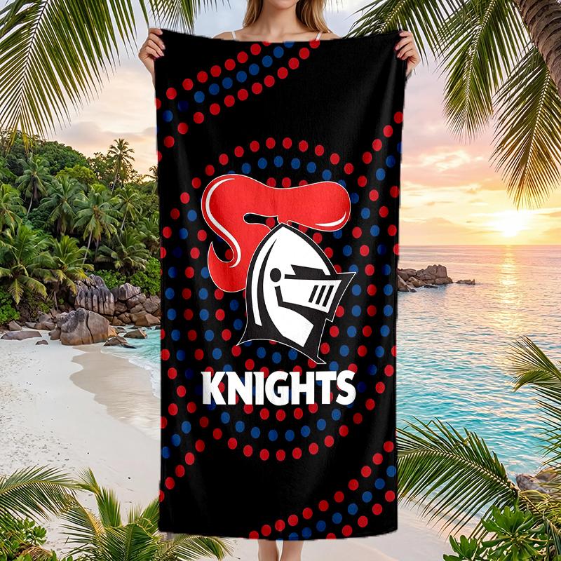 Knights Fashion Beach Towel: Ideal for Summer Adventures Soft, absorbent and quick drying suitable for swimming and bathing