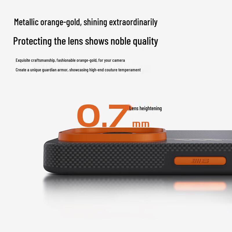 Mr. Blue Gorilla Aramid Fiber Magnetic Phone Case for iPhone 15 Pro