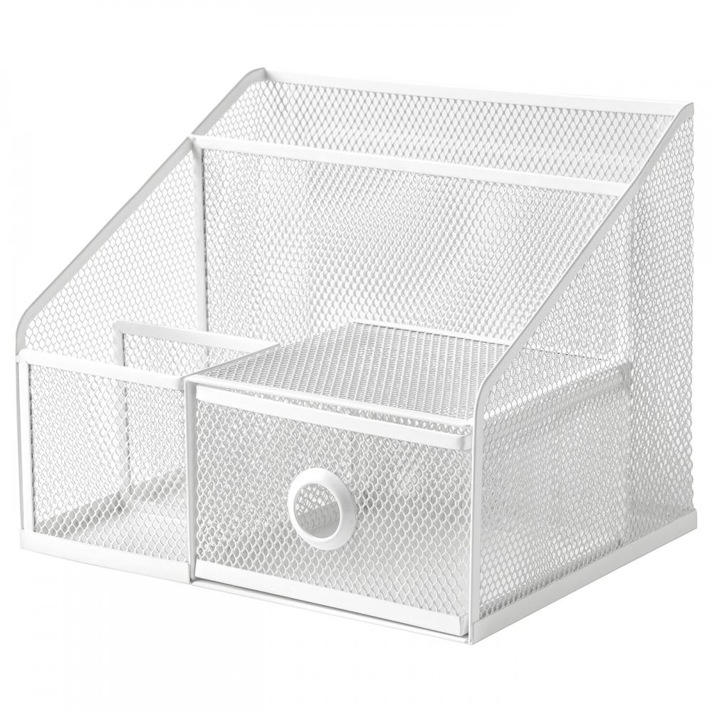 

Офисный органайзер IKEA DR NJ NS белый 25х20 см