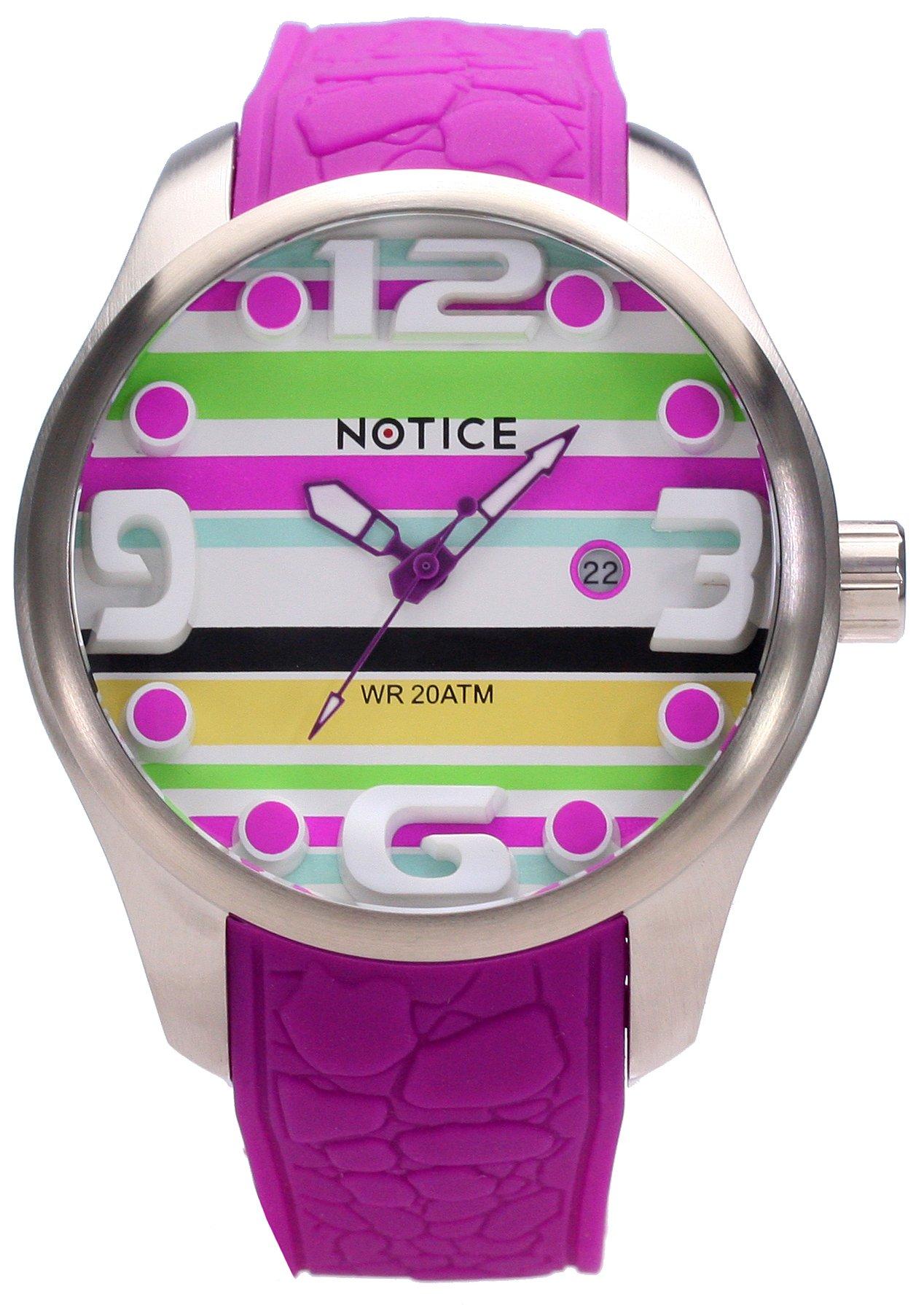

[Noutis] Wristwatch NT-SR02M-PU Silver
