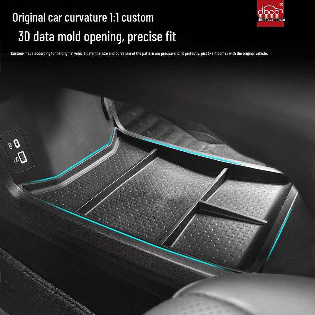Tiggo 9X Center Console Storage Box: Compatible with 26 Models - Chery Lower Layer Interior Accessory