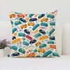 45x45 Pillow Cover Vintage Car Double Sided Printed Sofa Decorative Cushion Cover Home Gift Room Decorative Cushion Cover