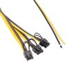 6Pin+2Pin Mining Power Supply Cable Gpu Graphics Video Card Power Cord Adapter
