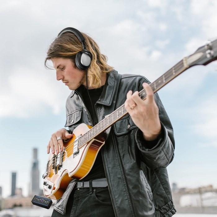 [Lekato] Amplificador de Auriculares para Guitarra Bluetooth Mini-Enchufe 10 Modelos de Amplificador Afinador Efectos Multiefecto Delay Reverb Chorus Overdrive Recargable