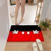 Cute M-Mickey Mouse Entry Door Floor Mat Festive Decorations Carpet Bathroom Anti-slip Mat Entrance Doormat