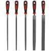 Premium Needle File Set High-Carbon Steel Files with Non-Slip Ergonomic Handles for Precise Filing on Wood Plastic Model Tool