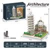 London Twin Towers Architectural Model Puzzle - High Difficulty Brain-Teaser Blocks Ornament