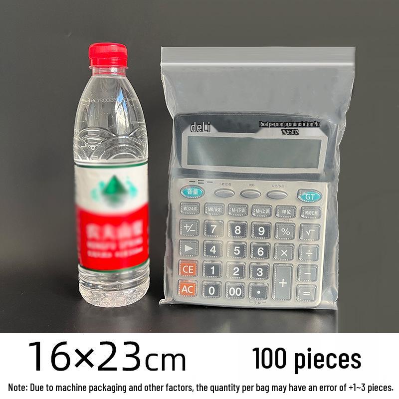 Thickened Heat-Seal Transparent PE Food Bags: Self-Sealing & Customizable