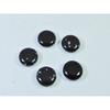 12X12MM Natural Snowflake Obsidian Round Cabochon Loose Gemstone 5Pcs Lot A-806