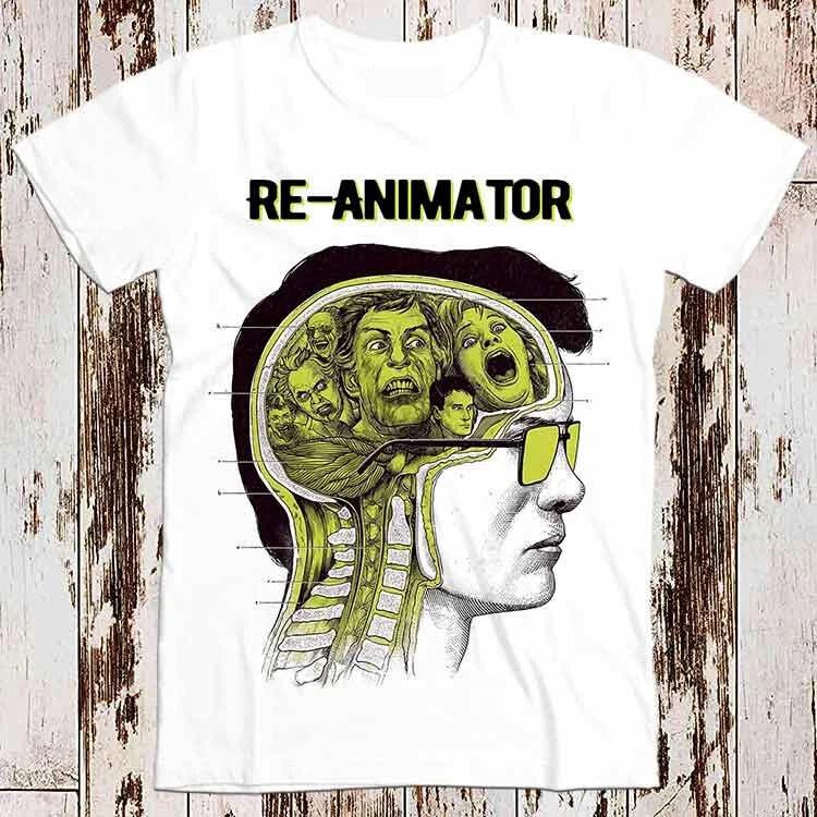 Re-Animator Fantasy Horror 70s Movie Retro Super Best Gift Top Tee T Shirt 8855 3XL