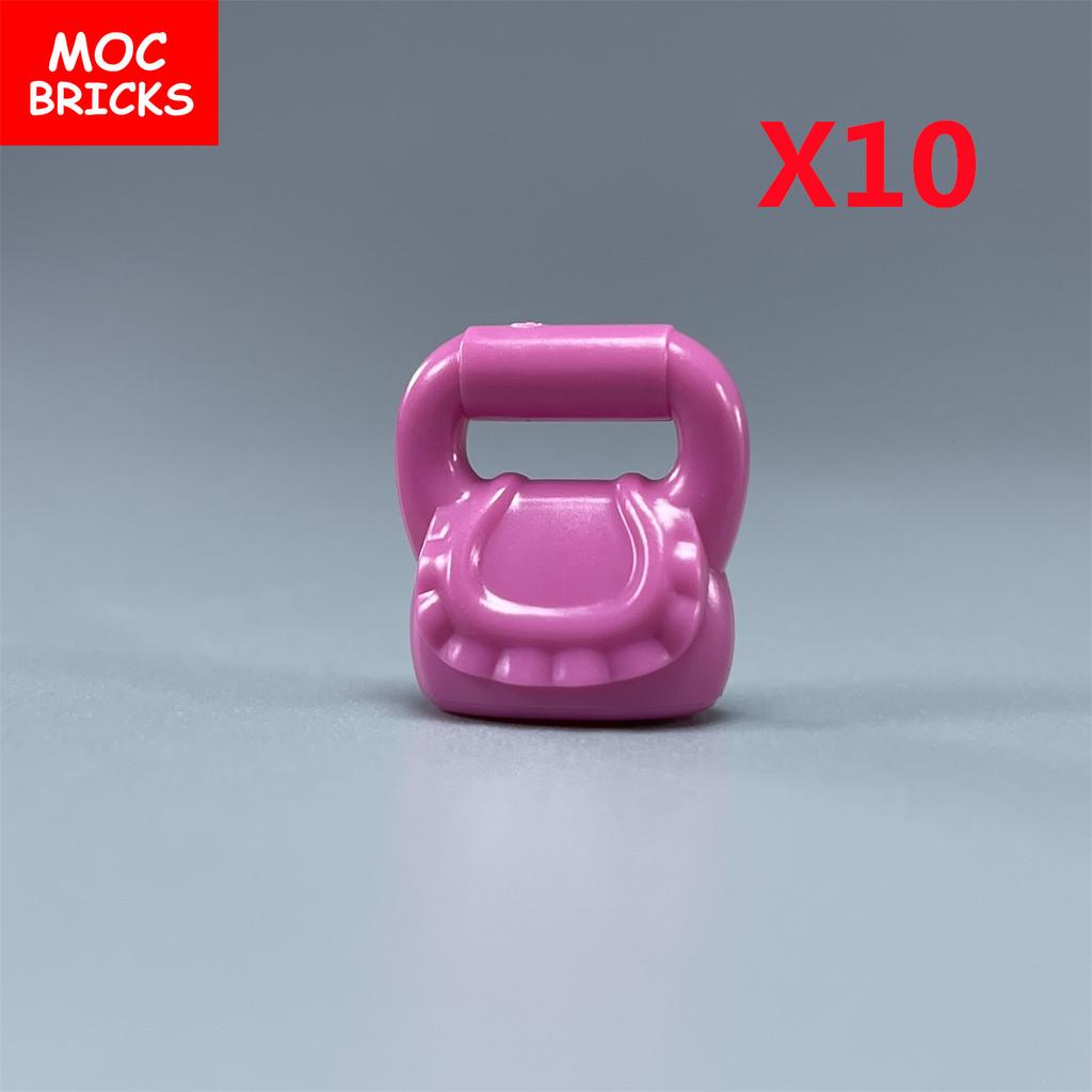 MOC Bricks Handbag Bag Backpack For Building Blocks Accessories 93091 Assembles Particles Children's Toys