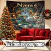 Custom Name Personalized The Legend Of Zelda Print Tapestry, Wall Art Decor, Bedroom, Dorm, Apartment, LivingRoom, Party Backdrop, Gift for Birthday