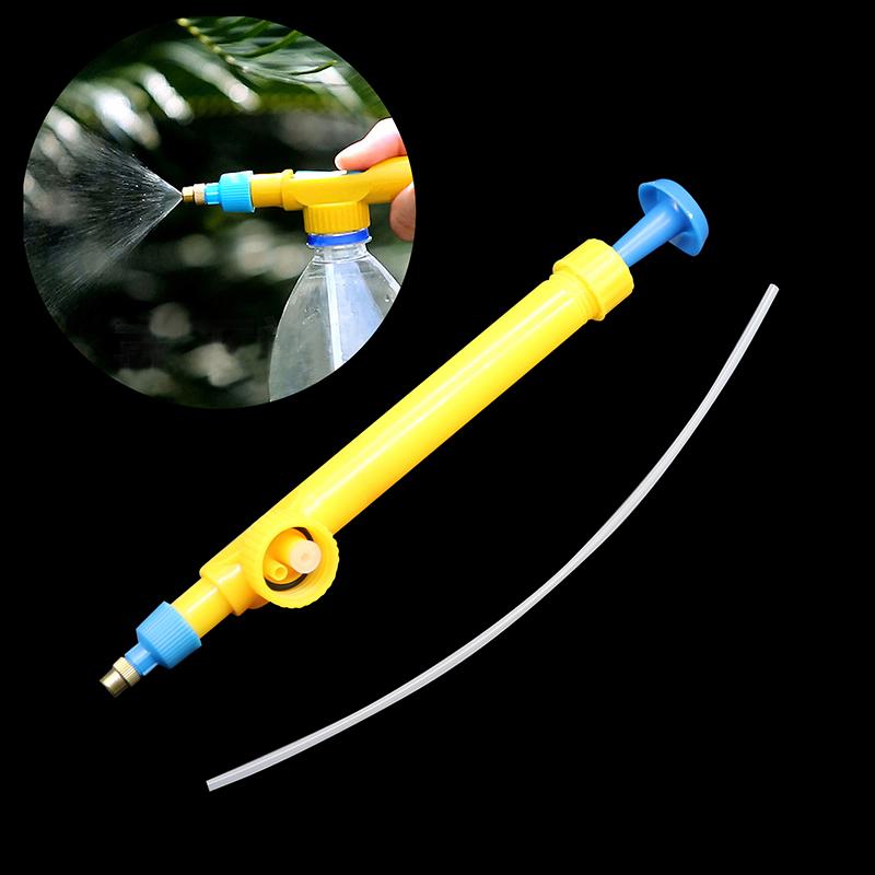 Manual High Pressure Air Pump Sprayer Adjustable Drink Bottle Spray Head Nozzle Garden Watering Tool Sprayer Agriculture Tools
