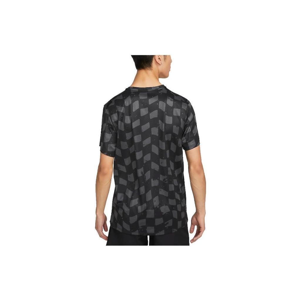 Nike T Shirts Men's Black Crew Neck Moderate DX0871-060