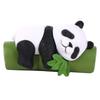 8pcs Lifelike Miniature Panda Figurines Cartoon Animal Statues Panda Ornament  Fairy Gardens