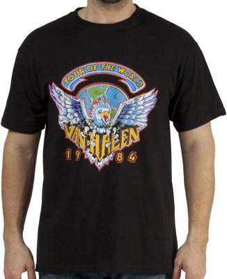 Men's Van Halen 1984 Tour Of The World Men's T-Shirt