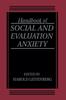 Libro Handbook of Social and Evaluation Anxiety