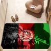 Tappetino da Bagno Tappetino d'Ingresso Antiscivolo Decorazione Stanza Bambini Camera da Letto Balcone Tappeto Soggiorno Bandiera Afghanistan Afghan Anime