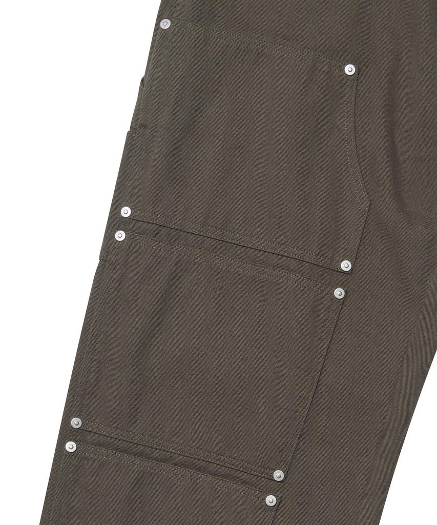 Nomaenyueol Divided Double Knee Pants - Charcoal