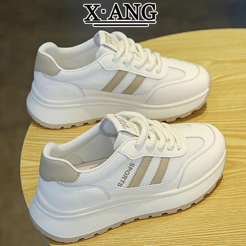 Summer hollow mesh breathable leather children's new casual sports women's shoes lightweight running shoes