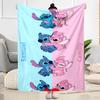 Stitch Angel Blanket Warmthful Decor Suitable for Couch Chair Seaside for All Occasions Playful Design Perfect Gift for Relatives and Friends