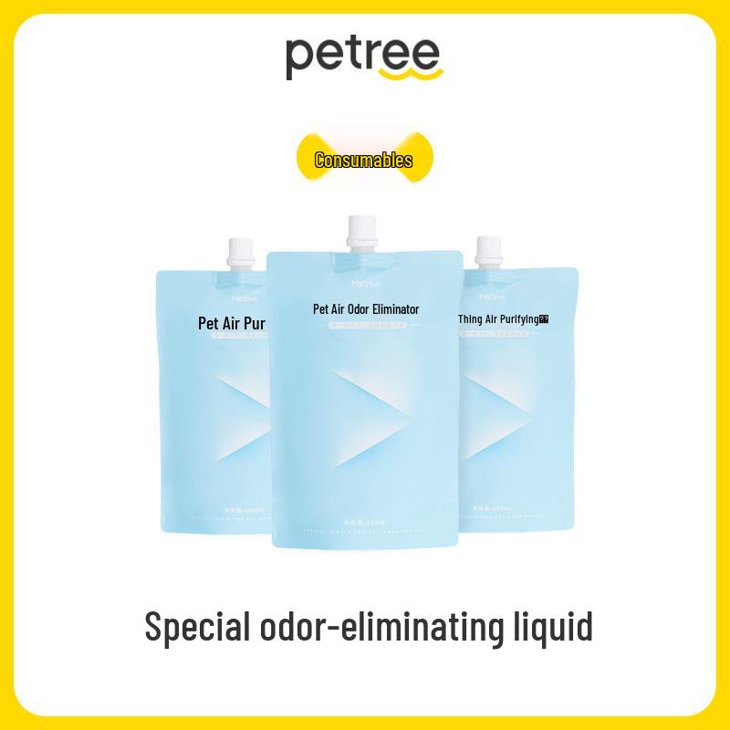 Petree Odor Eliminator: 300ML Concentrated Deodorizer & Indoor Disinfectant for Cats and Dogs. Mixed Fruit Scent